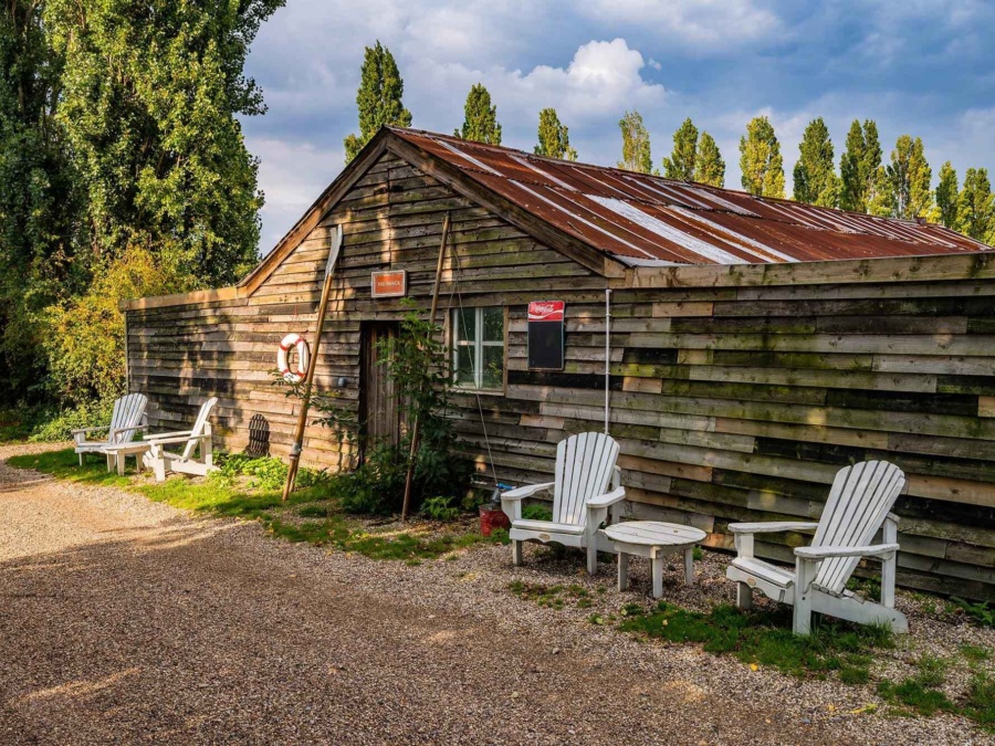 The shack exterior